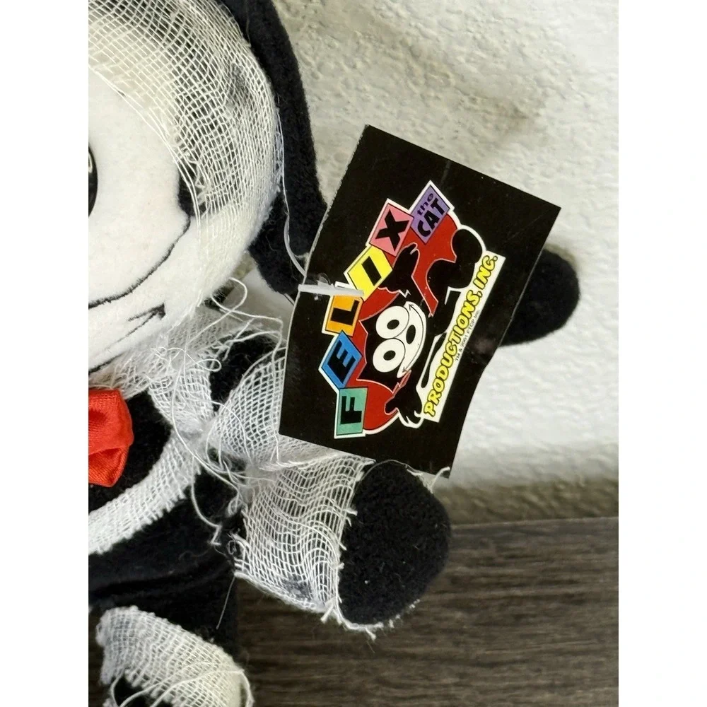 2001 Toy Works Felix the Cat mummy-themed plush toy. Rare Hard To Find. Vintage.